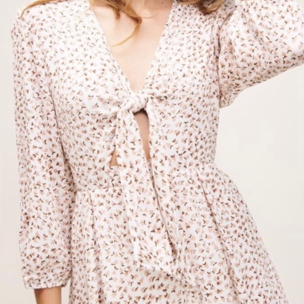Tie Front Dynamite Dress